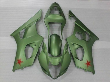 Suzuki GSXR 1000 K3 03-04 Motorrad Verkleidungen - Grün