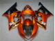 Suzuki GSXR 1000 K3 03-04 Motorrad Verkleidungen - Orange Schwarz Suzuki GSXR 1000 K3 03-04 Motorrad Verkleidungen - Orange Schwarz