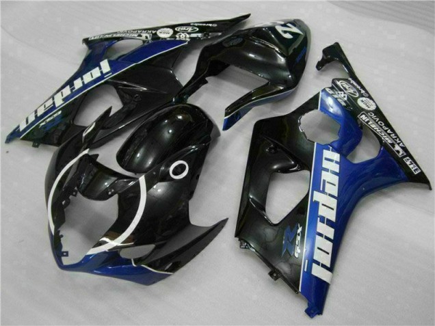 Suzuki GSXR 1000 K3 03-04 Motorrad Verkleidungen & Plastik - Schwarz Blau Suzuki GSXR 1000 K3 03-04 Motorrad Verkleidungen & Plastik - Schwarz Blau