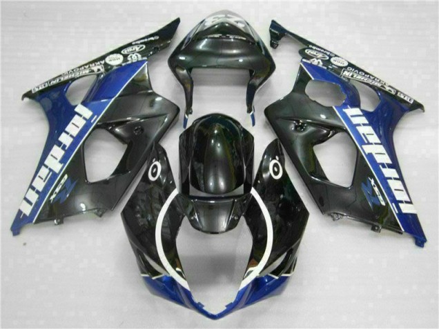 Suzuki GSXR 1000 K3 03-04 Motorrad Verkleidungen & Plastik - Schwarz Blau Suzuki GSXR 1000 K3 03-04 Motorrad Verkleidungen & Plastik - Schwarz Blau