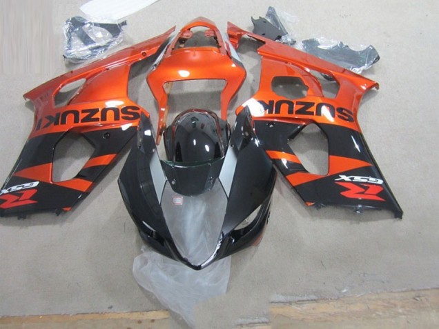 Suzuki GSXR 1000 K3 03-04 Motorrad Verkleidungen - Schwarz Orange Suzuki GSXR 1000 K3 03-04 Motorrad Verkleidungen - Schwarz Orange