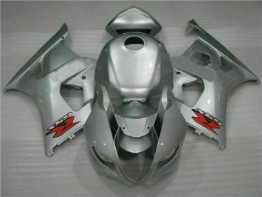 Suzuki GSXR 1000 K3 03-04 Motorrad Verkleidungen - Silber
