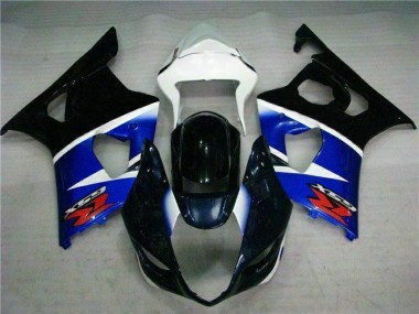 Suzuki GSXR 1000 K3 03-04 Motorrad Vollverkleidung - Schwarz Blau