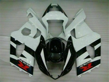 Suzuki GSXR 1000 K3 03-04 Motorrad Vollverkleidung - Weiß Schwarz