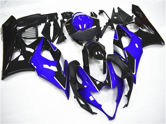 Suzuki GSXR 1000 K5 05-06 Motorrad Verkleidung - Blau Schwarz Suzuki GSXR 1000 K5 05-06 Motorrad Verkleidung - Blau Schwarz