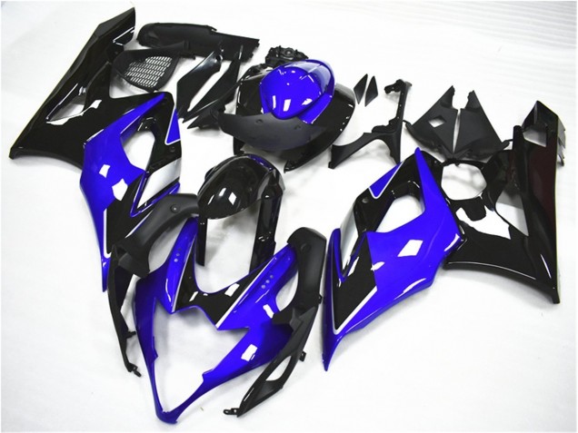 Suzuki GSXR 1000 K5 05-06 Motorrad Verkleidung - Blau Schwarz Suzuki GSXR 1000 K5 05-06 Motorrad Verkleidung - Blau Schwarz