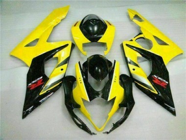 Suzuki GSXR 1000 K5 05-06 Motorrad Verkleidung - Gelb Schwarz