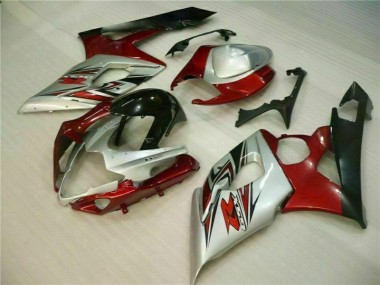 Suzuki GSXR 1000 K5 05-06 Motorrad Verkleidung - Rot Weiß