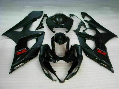 Suzuki GSXR 1000 K5 05-06 Motorrad Verkleidung - Schwarz