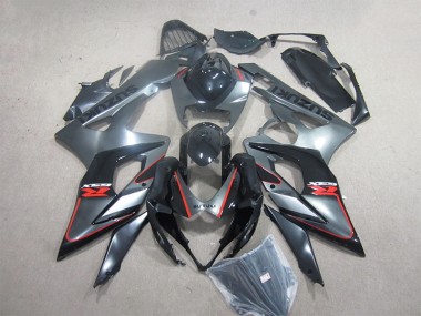 Suzuki GSXR 1000 K5 05-06 Motorrad Verkleidung - Schwarz Rot