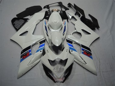 Suzuki GSXR 1000 K5 05-06 Motorrad Verkleidung - Weiß Blau