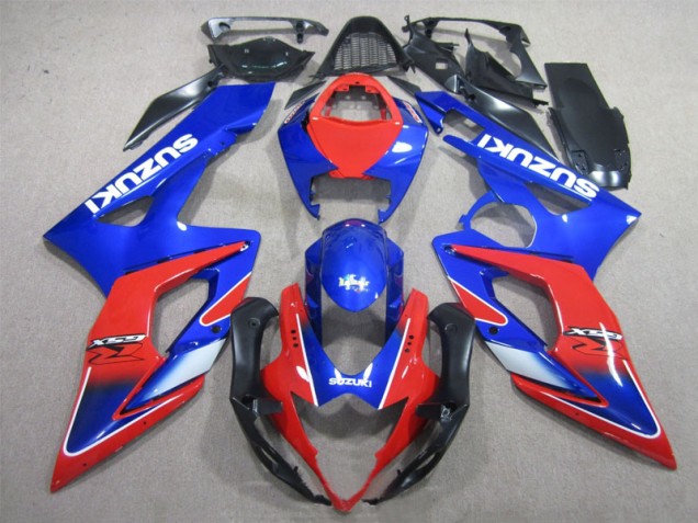 Suzuki GSXR 1000 K5 05-06 Motorrad Verkleidungen - Blau Rot Suzuki GSXR 1000 K5 05-06 Motorrad Verkleidungen - Blau Rot