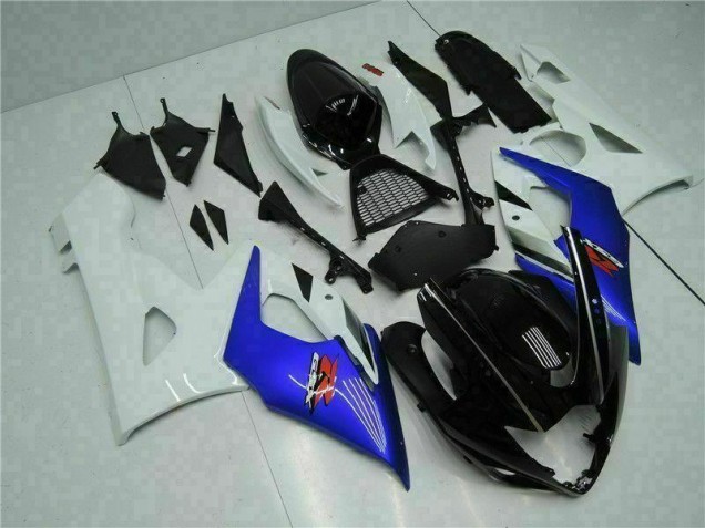 Suzuki GSXR 1000 K5 05-06 Motorrad Verkleidungen - Blau Weiß Suzuki GSXR 1000 K5 05-06 Motorrad Verkleidungen - Blau Weiß