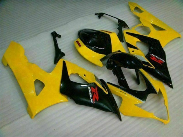 Suzuki GSXR 1000 K5 05-06 Motorrad Verkleidungen - Gelb Schwarz Suzuki GSXR 1000 K5 05-06 Motorrad Verkleidungen - Gelb Schwarz