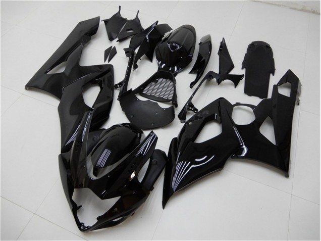 Suzuki GSXR 1000 K5 05-06 Motorrad Verkleidungen - Glänzend Schwarz Suzuki GSXR 1000 K5 05-06 Motorrad Verkleidungen - Glänzend Schwarz