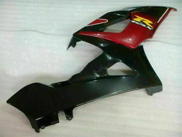 Suzuki GSXR 1000 K5 05-06 Motorrad Verkleidungen & Plastik - Rot Schwarz