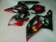 Suzuki GSXR 1000 K5 05-06 Motorrad Verkleidungen & Plastik - Rot Schwarz