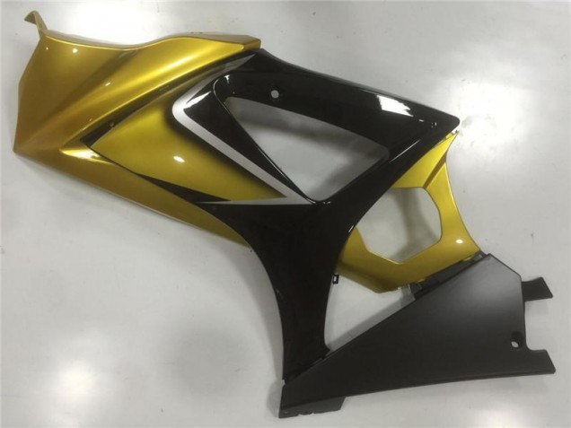 Suzuki GSXR 1000 K7 07-08 Motorrad Verkleidung - Gold Schwarz Suzuki GSXR 1000 K7 07-08 Motorrad Verkleidung - Gold Schwarz
