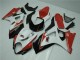 Suzuki GSXR 1000 K7 07-08 Motorrad Verkleidung - Rot Weiß Suzuki GSXR 1000 K7 07-08 Motorrad Verkleidung - Rot Weiß