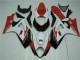 Suzuki GSXR 1000 K7 07-08 Motorrad Verkleidung - Rot Weiß Suzuki GSXR 1000 K7 07-08 Motorrad Verkleidung - Rot Weiß