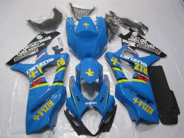 Suzuki GSXR 1000 K7 07-08 Motorrad Verkleidungen - Blau Rizla Suzuki GSXR 1000 K7 07-08 Motorrad Verkleidungen - Blau Rizla