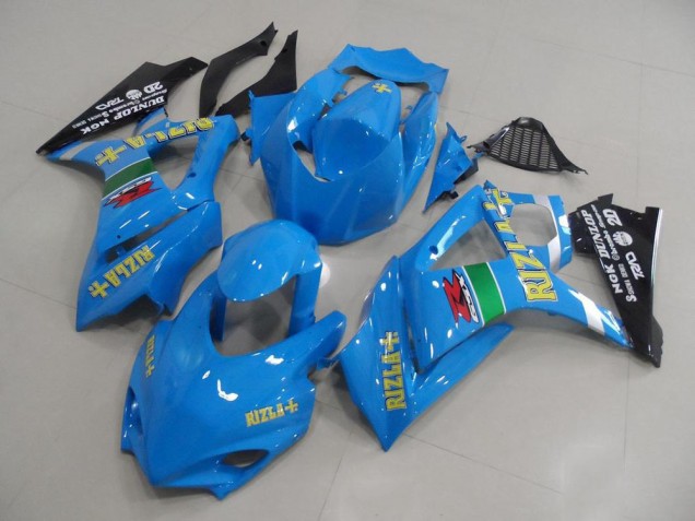 Suzuki GSXR 1000 K7 07-08 Motorrad Verkleidungen - Blau Rizla Rennen Suzuki GSXR 1000 K7 07-08 Motorrad Verkleidungen - Blau Rizla Rennen