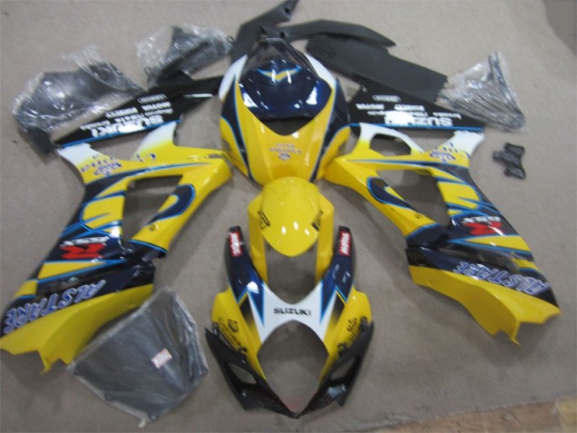 Suzuki GSXR 1000 K7 07-08 Motorrad Verkleidungen - Gelb Blau Suzuki GSXR 1000 K7 07-08 Motorrad Verkleidungen - Gelb Blau