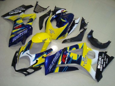 Suzuki GSXR 1000 K7 07-08 Motorrad Verkleidungen - Gelb Corona