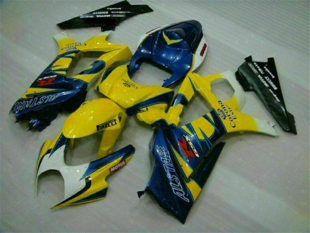 Suzuki GSXR 1000 K7 07-08 Motorrad Verkleidungen - Gelb Suzuki GSXR 1000 K7 07-08 Motorrad Verkleidungen - Gelb