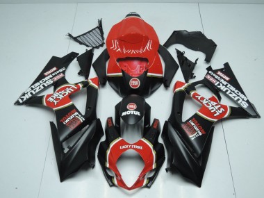 Suzuki GSXR 1000 K7 07-08 Motorrad Verkleidungen - Matt Lucky Strike