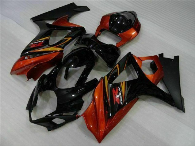 Suzuki GSXR 1000 K7 07-08 Motorrad VollVerkleidungen & Plastik - Schwarz Suzuki GSXR 1000 K7 07-08 Motorrad VollVerkleidungen & Plastik - Schwarz
