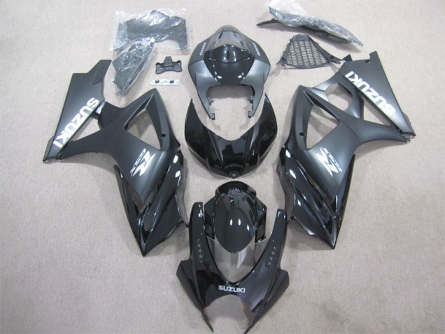 Suzuki GSXR 1000 K7 07-08 Motorrad Vollverkleidung - Schwarz Suzuki GSXR 1000 K7 07-08 Motorrad Vollverkleidung - Schwarz