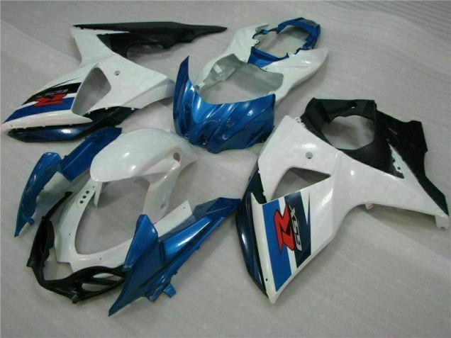 Suzuki GSXR 1000 K9 09-16 Motor Verkleidungen - Blau Weiß