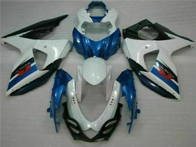 Suzuki GSXR 1000 K9 09-16 Motor Verkleidungen - Blau Weiß