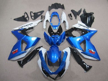 Suzuki GSXR 1000 K9 09-16 Motorrad Verkleidung - Blau Weiß