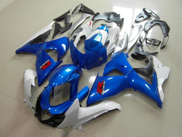 Suzuki GSXR 1000 K9 09-16 Motorrad Verkleidung - Blaur und Weißer OEM Stil Suzuki GSXR 1000 K9 09-16 Motorrad Verkleidung - Blaur und Weißer OEM Stil