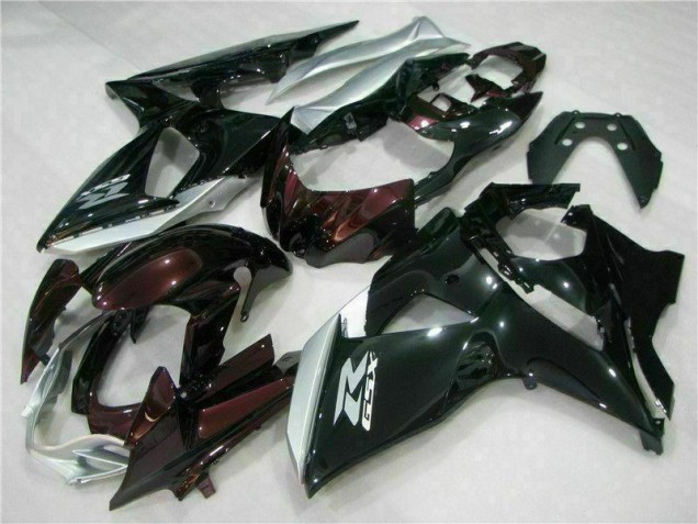 Suzuki GSXR 1000 K9 09-16 Motorrad Verkleidung - Braun Schwarz Suzuki GSXR 1000 K9 09-16 Motorrad Verkleidung - Braun Schwarz