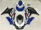 Suzuki GSXR 1000 K9 09-16 Motorrad Verkleidung - Weiß Blau Schwarz Suzuki GSXR 1000 K9 09-16 Motorrad Verkleidung - Weiß Blau Schwarz