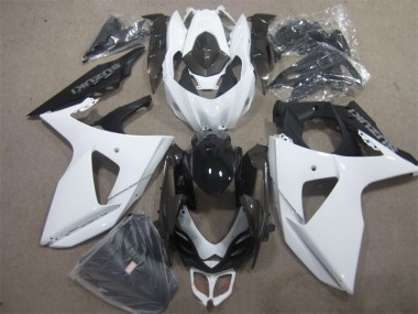 Suzuki GSXR 1000 K9 09-16 Motorrad Verkleidung - Weiß Schwarz