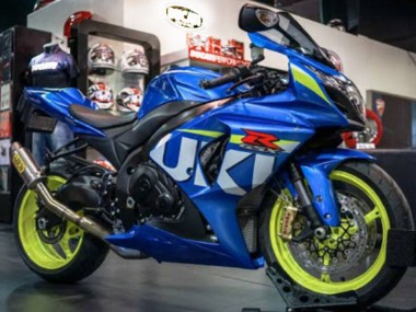 Suzuki GSXR 1000 K9 09-16 Motorrad Verkleidungen - Blau Weiß