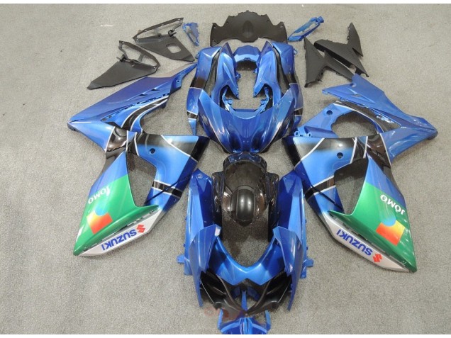 Suzuki GSXR 1000 K9 09-16 Motorrad Verkleidungen - BlauGrün JOMO Suzuki GSXR 1000 K9 09-16 Motorrad Verkleidungen - BlauGrün JOMO