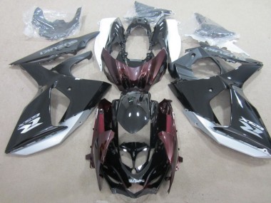Suzuki GSXR 1000 K9 09-16 Motorrad Verkleidungen Komplett Sets - Schwarz
