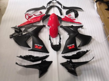 Suzuki GSXR 1000 K9 09-16 Motorrad Verkleidungen - Matt schwarz Glänzend