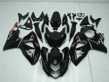 Suzuki GSXR 1000 K9 09-16 Motorrad Verkleidungen & Plastik - Schwarz