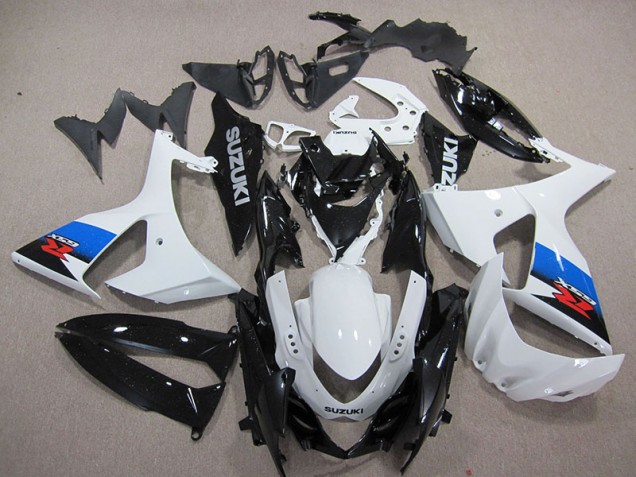 Suzuki GSXR 1000 K9 09-16 Motorrad Verkleidungen & Plastik - Weiß Schwarz Suzuki GSXR 1000 K9 09-16 Motorrad Verkleidungen & Plastik - Weiß Schwarz
