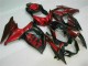 Suzuki GSXR 1000 K9 09-16 Motorrad Verkleidungen - Rot Flamme Schwarz Suzuki GSXR 1000 K9 09-16 Motorrad Verkleidungen - Rot Flamme Schwarz