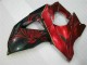 Suzuki GSXR 1000 K9 09-16 Motorrad Verkleidungen - Rot Flamme Schwarz Suzuki GSXR 1000 K9 09-16 Motorrad Verkleidungen - Rot Flamme Schwarz