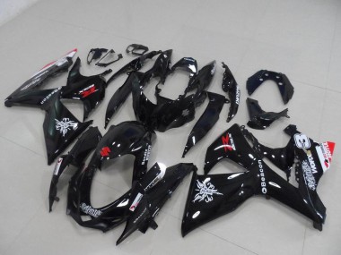 Suzuki GSXR 1000 K9 09-16 Motorrad Verkleidungen - Schwarzer Leuchtturm