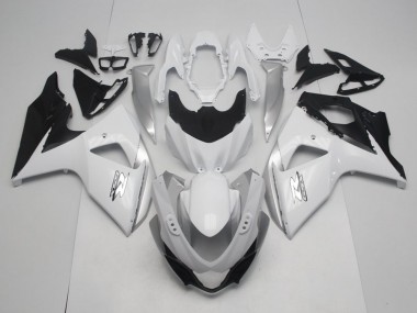 Suzuki GSXR 1000 K9 09-16 Motorrad Verkleidungen - Weiß OEM Stil