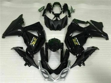 Suzuki GSXR 1000 K9 09-16 Motorrad Vollverkleidung - Schwarz